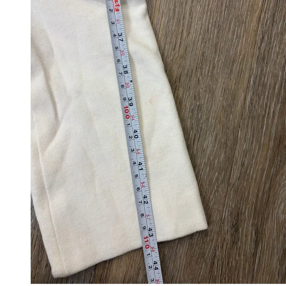Free People Movement Jogger Pants Women’s Small Ivory Ruched Activewear Lounge